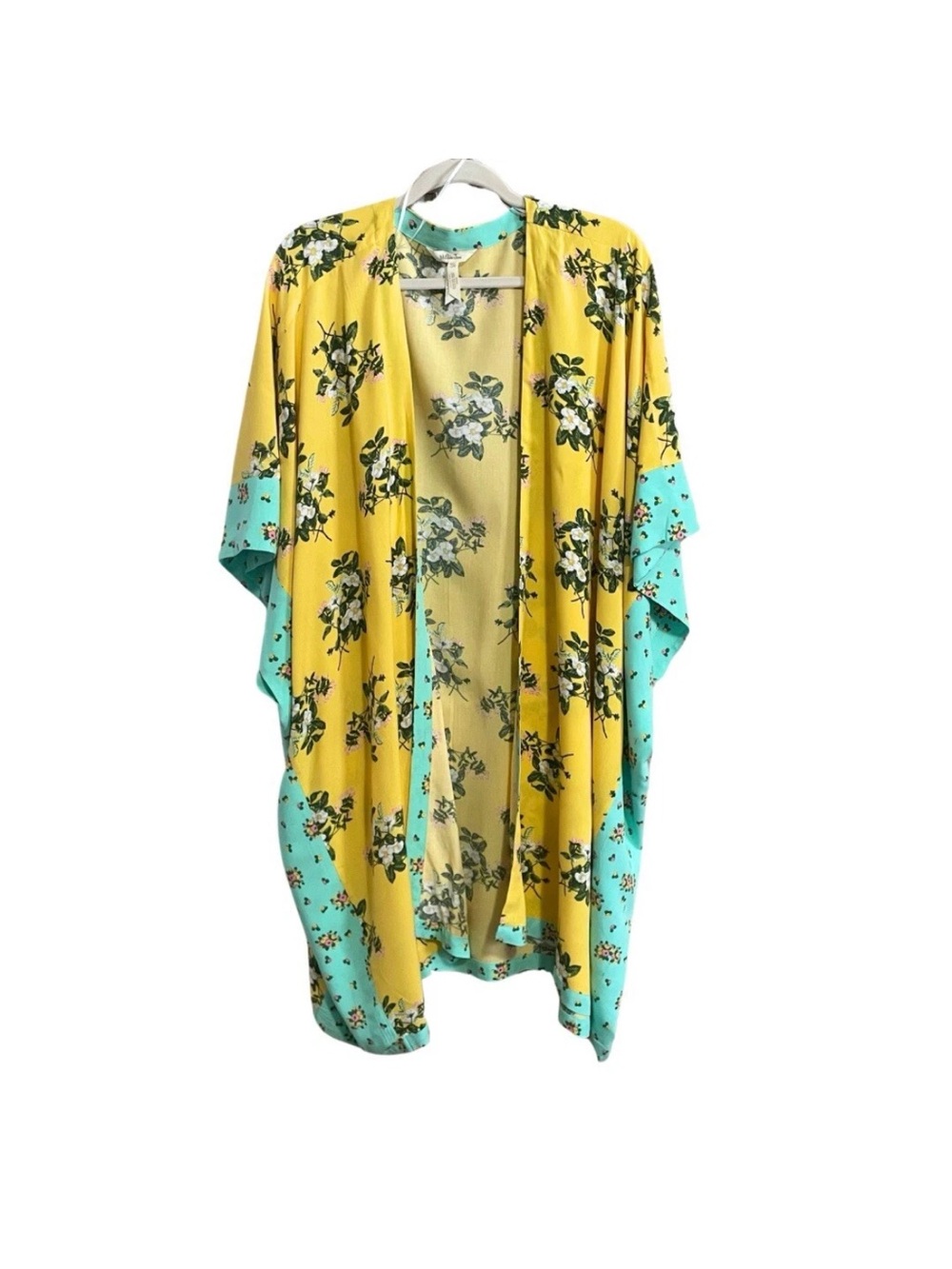 Matilda Jane Yellow Floral kokomo with Aqua Accent